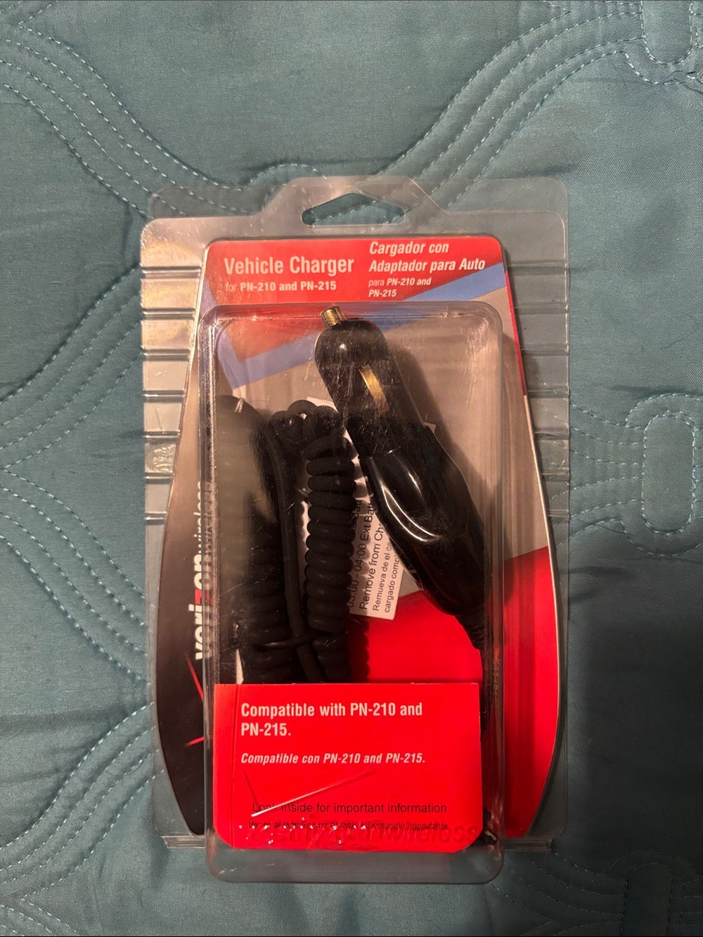 Vehicle Car Charger for PN-210 / PN-215 - Black